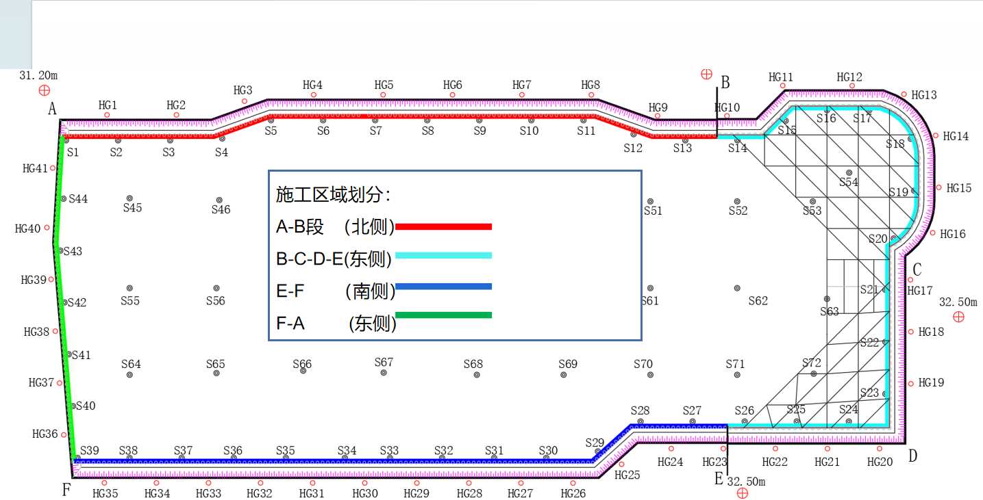 张家口桥西区基坑支护设计