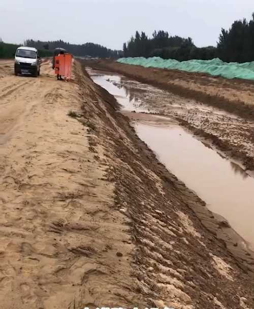 张家口桥西区河道降水