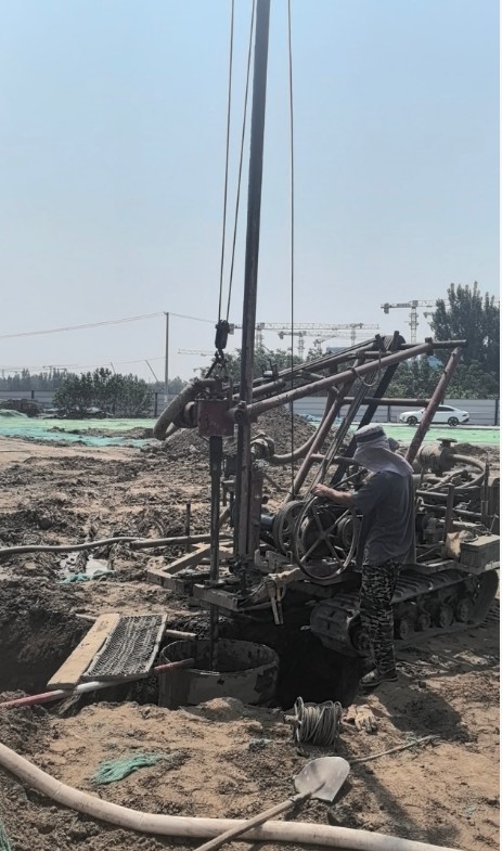 张家口桥西区工地打井